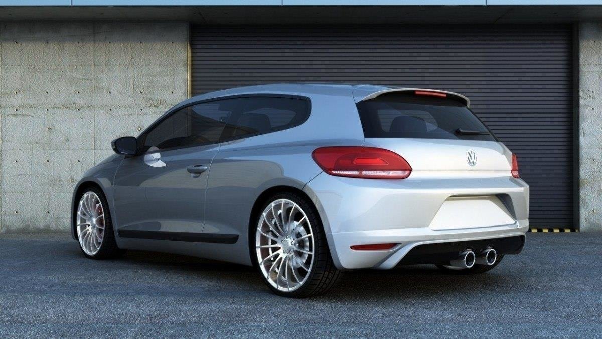 Heck Ansatz Diffusor passend für VW Scirocco Standard Scirocco R LOOK