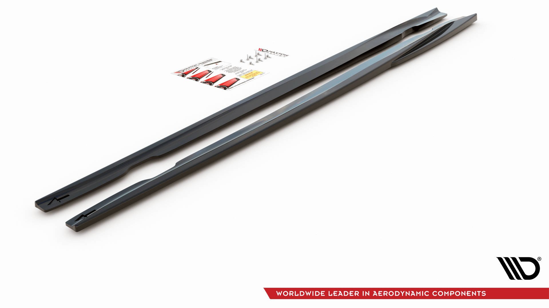 Street+ Seitenschweller Leisten passend für Opel Insignia Mk. 1 OPC schwarz Hochglanz