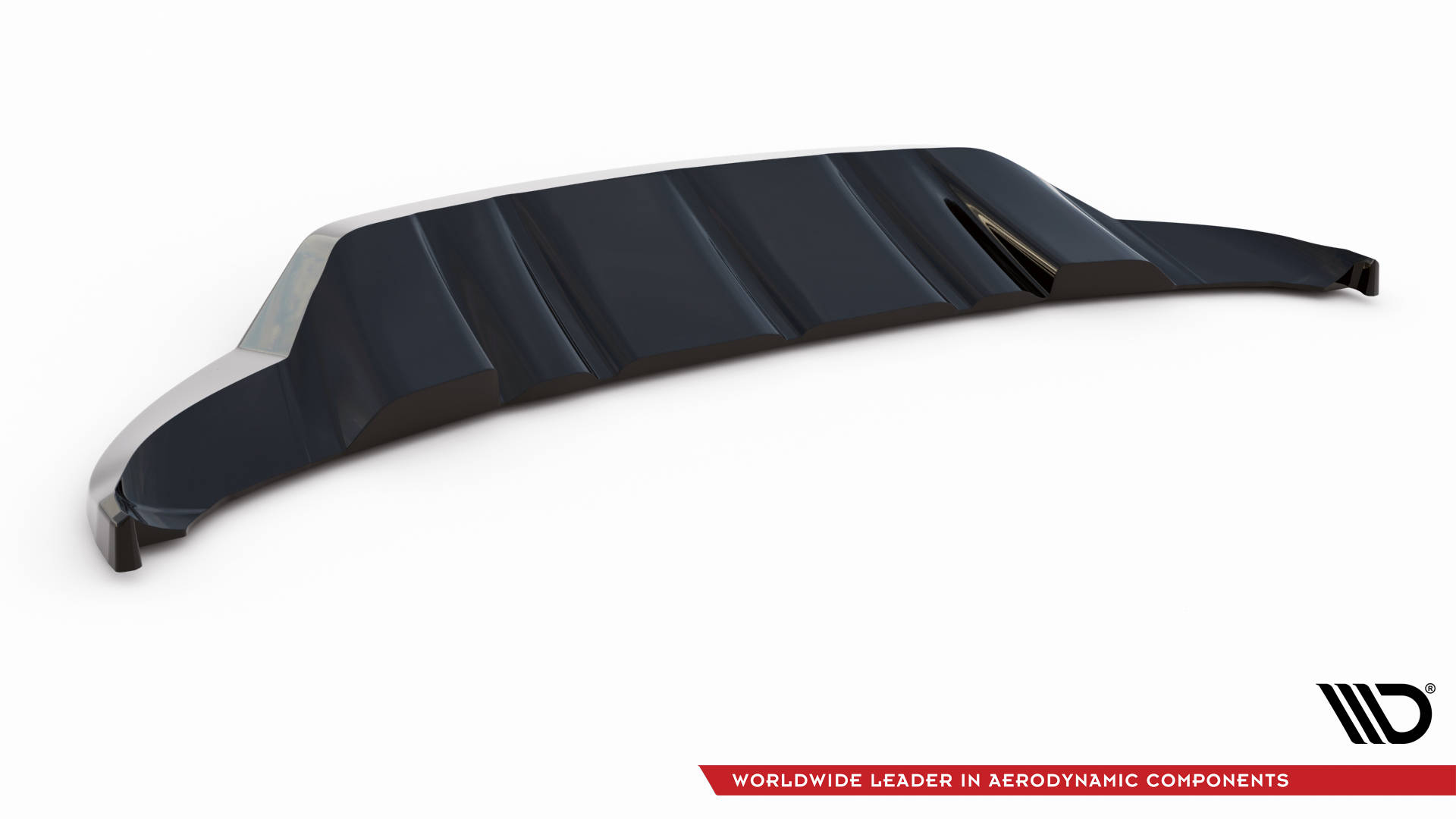 Street+ Spoilerlippe Front Ansatz passend für Porsche Cayenne Turbo / Standard Mk2 schwarz Hochglanz