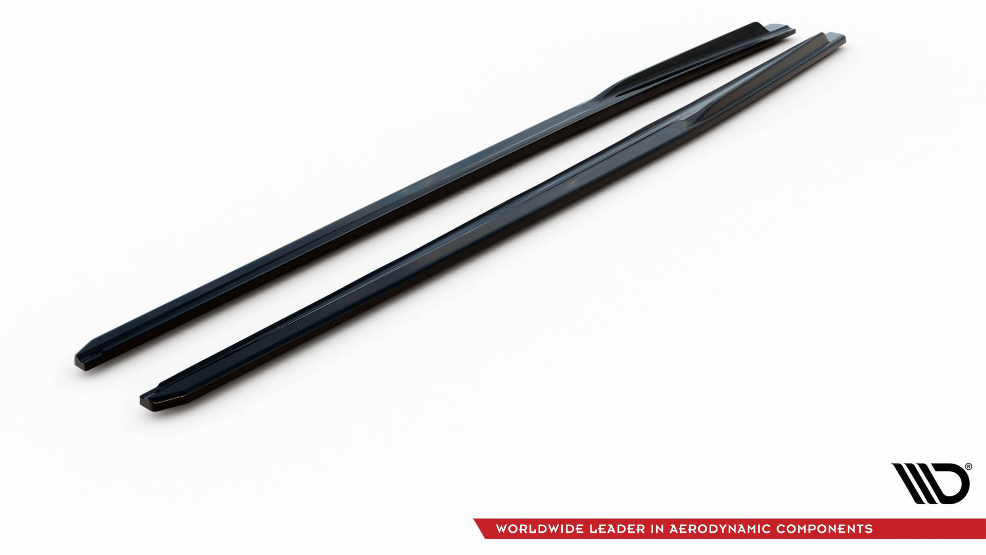 Street+ Seitenschweller Leisten V.2 passend für Audi RS3 8V Sportback FL schwarz Hochglanz