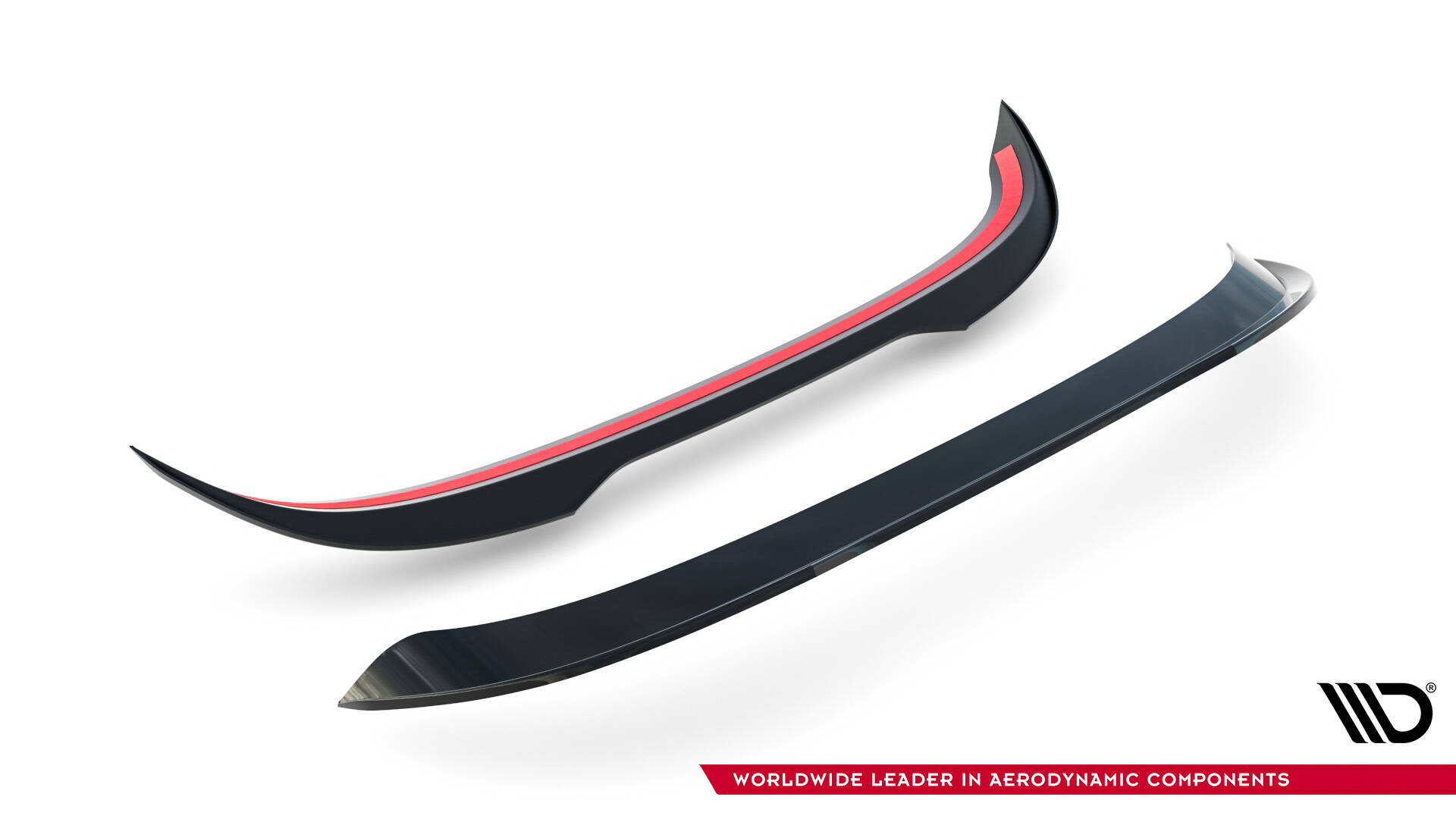 Heck Spoiler Aufsatz Abrisskante passend für VW Golf GTI Clubsport Mk8 FL schwarz Hochglanz