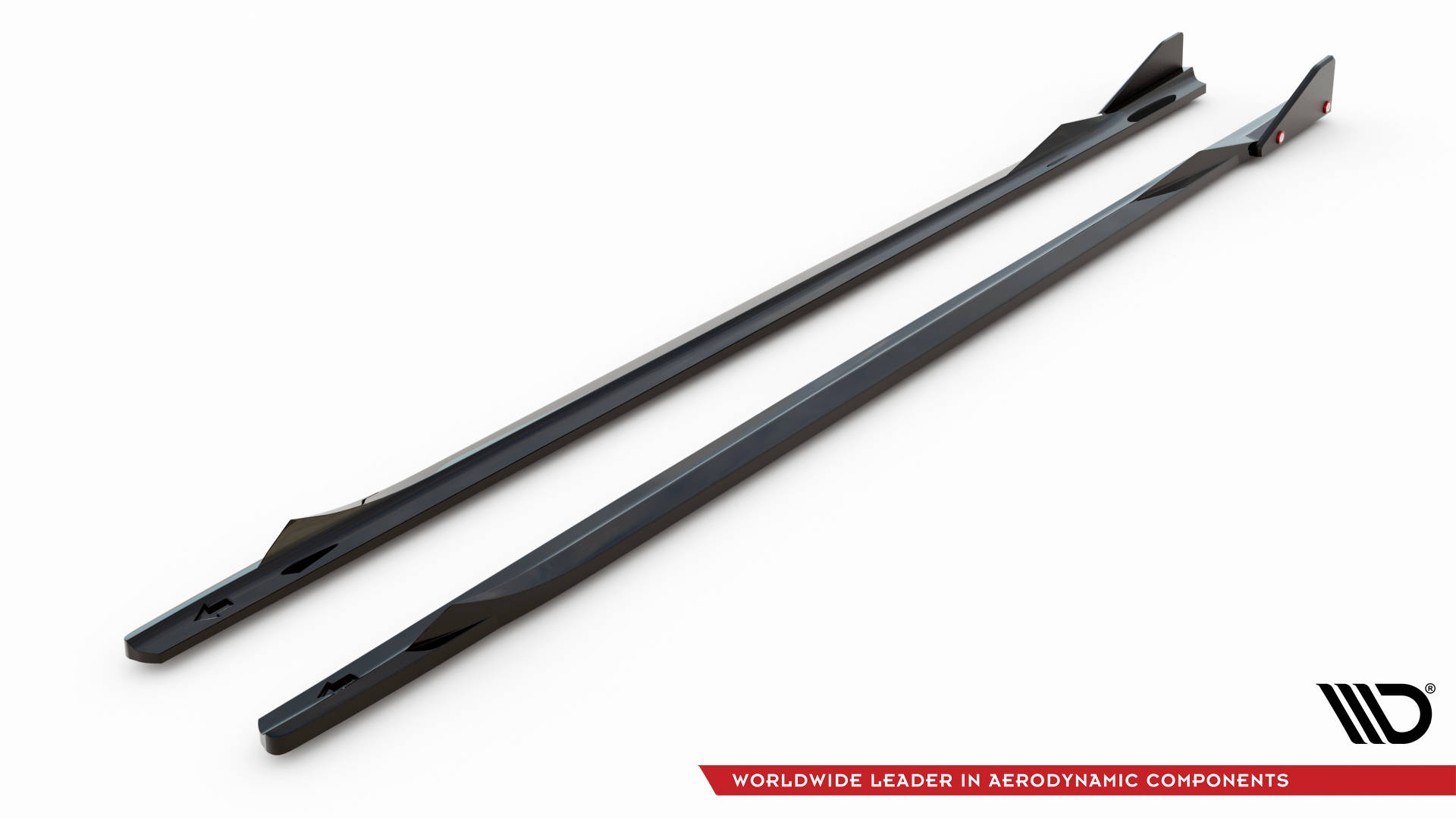 Street+ Seitenschweller Leisten V.2 + Flaps passend für BMW 2 Coupe M-Paket / M240i G42