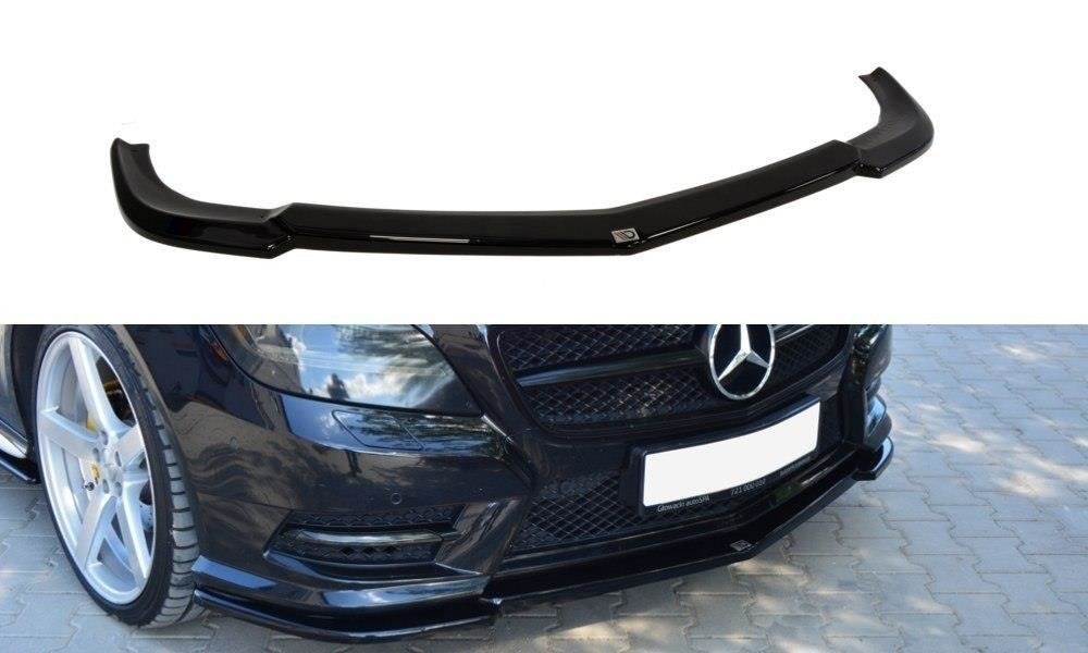 Street+ Spoilerlippe Front Ansatz passend für Mercedes CLS AMG-Line C218 schwarz Hochglanz