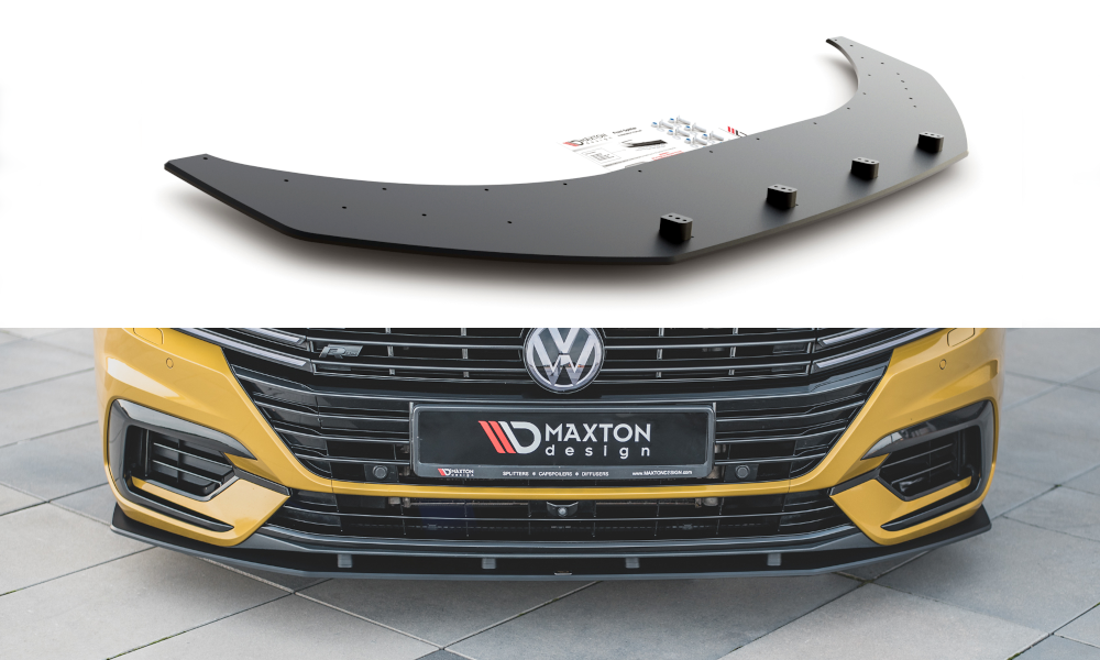 Street Pro Spoilerlippe Front Ansatz passend für VW Arteon R-Line Limousine / Shooting Brake Mk1