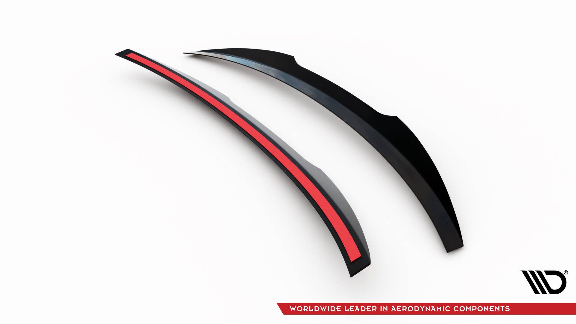 Spoiler CAP für Audi S4 B8 FL Limousine schwarz Hochglanz