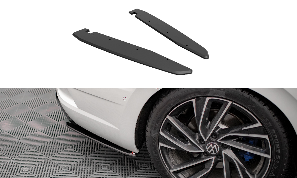 Street Pro Heck Ansatz Flaps passend für VW Arteon R Limousine / Shooting Brake Mk1 Faceift