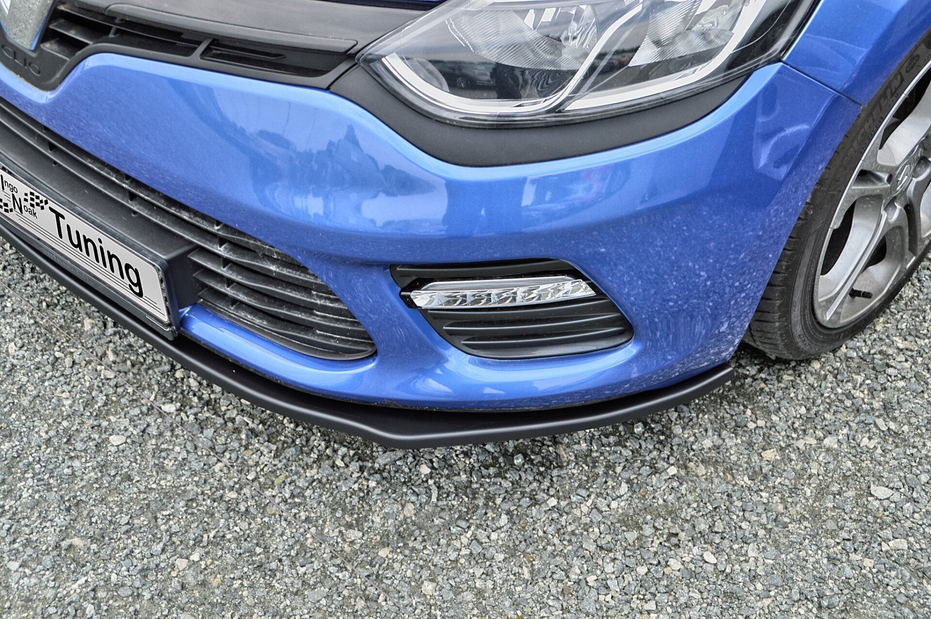 Cuplippe Spoilerschwert für Renault Clio 4 GT Schwarz Glanz