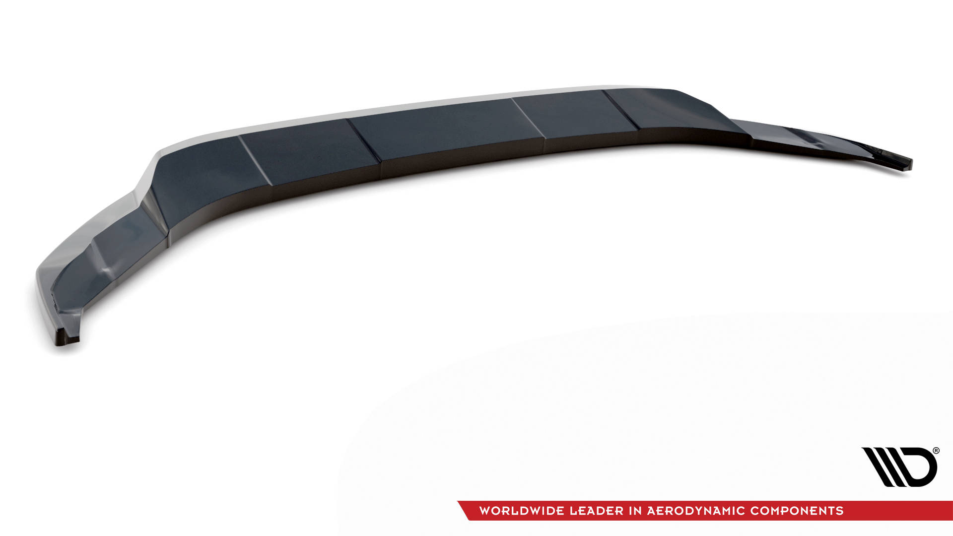 Street+ Spoilerlippe Front Ansatz V.2 passend für VW Atlas Cross Sport schwarz Hochglanz