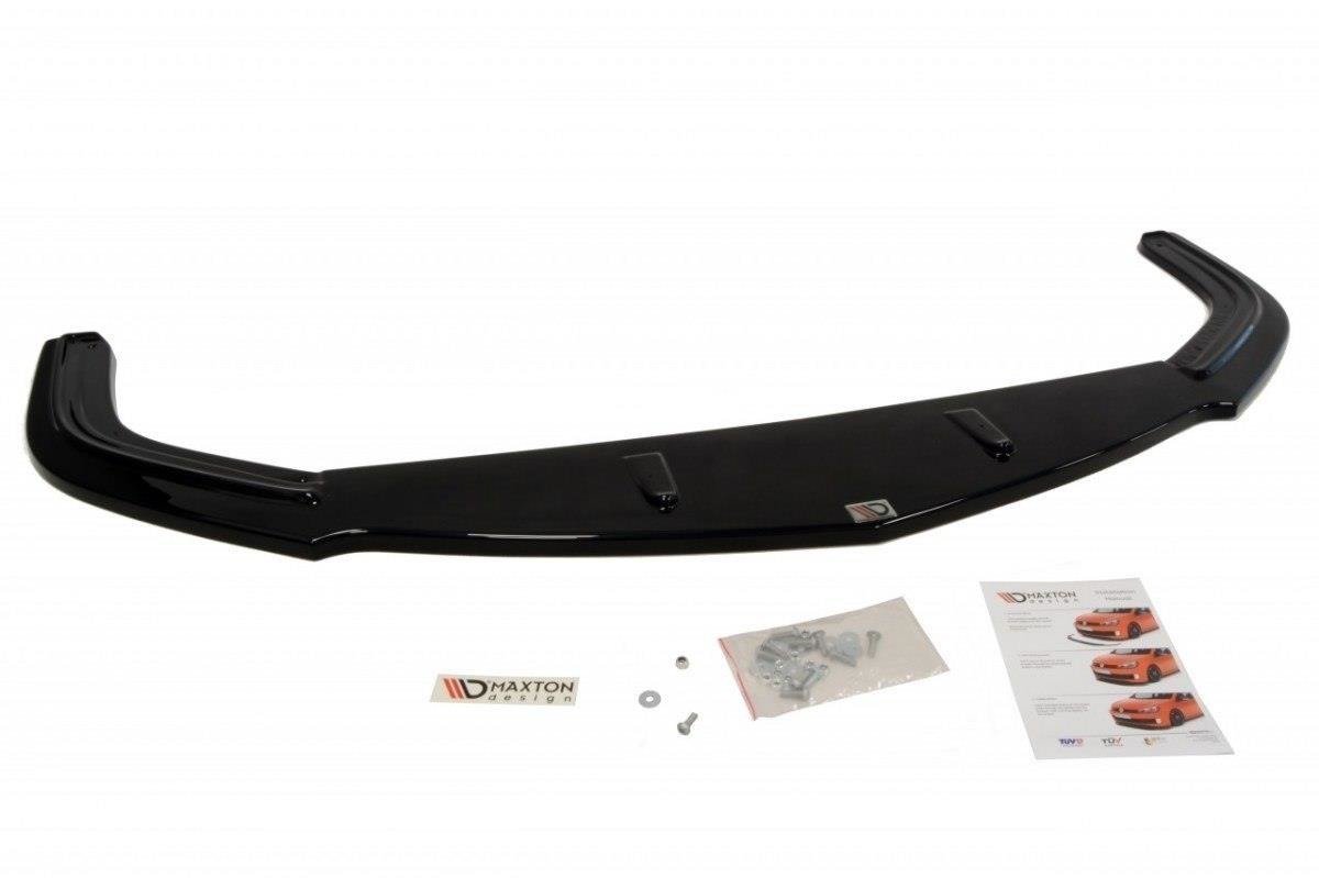 Street+ Spoilerlippe Front Ansatz passend für Opel Zafira B OPC / VXR schwarz Hochglanz