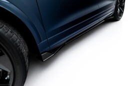 Carbon Seitenschweller Ansatz Paar passend für Audi RSQ8 Mk1 Facelift
