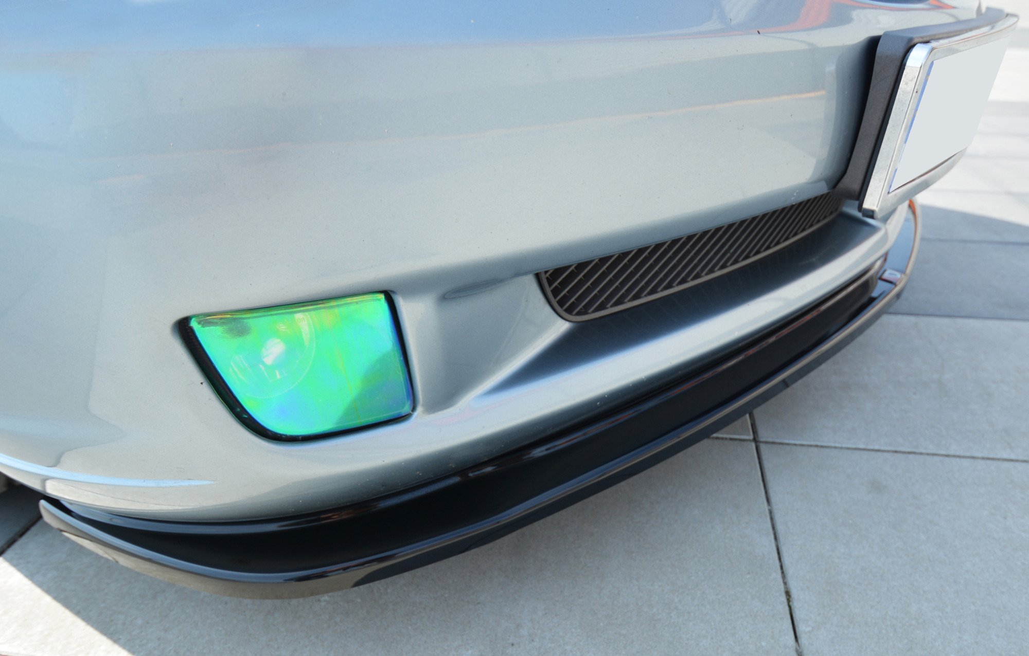 Frontlippe passend für CHRYSLER CROSSFIRE schwarz Hochglanz