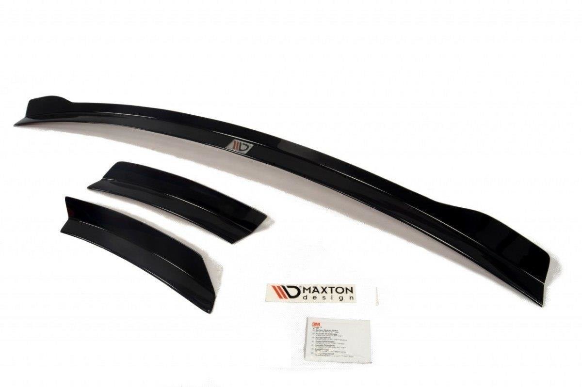 Heck Spoiler Aufsatz Abrisskante passend für Audi R8 Mk.1 schwarz matt