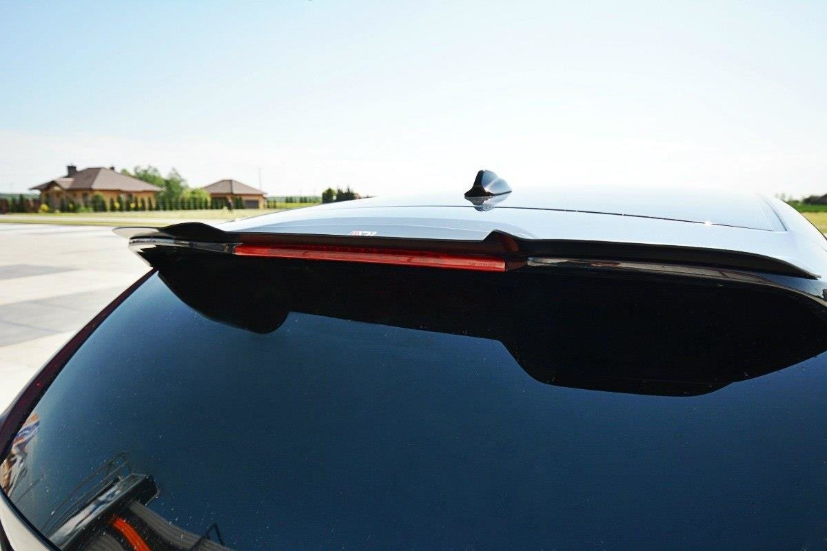 Spoiler CAP für Volvo V60 Polestar Facelift schwarz Hochglanz