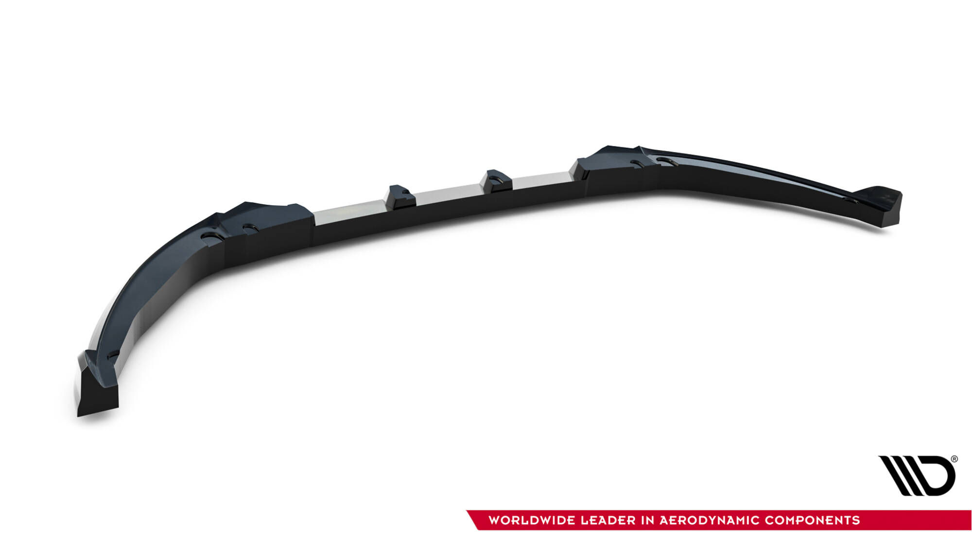 Frontlippe passend für ABARTH 500e schwarz Hochglanz