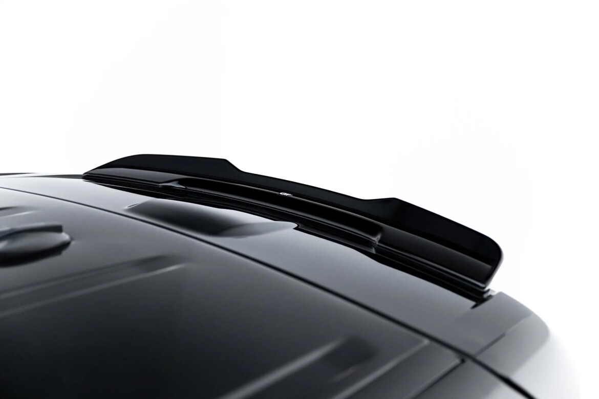 Heckspoiler Lippe passend passend für Land Rover Range Rover Evoque Mk1 schwarz Hochglanz
