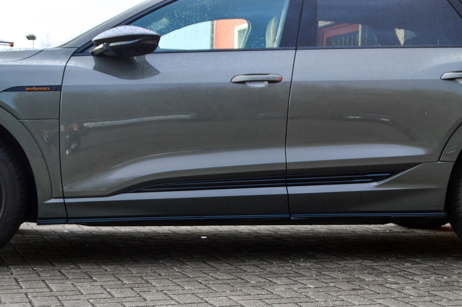 CUP Seitenschweller 6.tlg. für Audi E-Tron Quattro Schwarz Matt