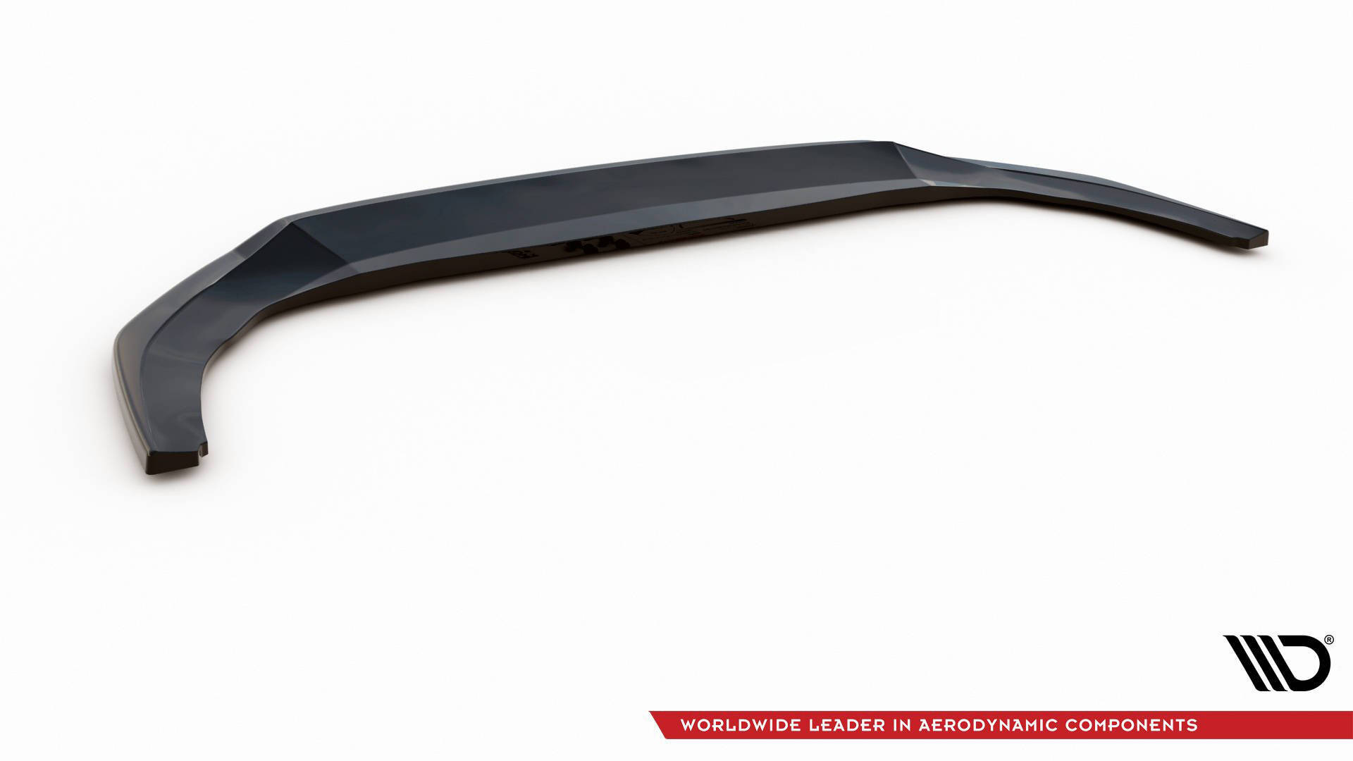 Street+ Spoilerlippe Front Ansatz V.4 passend für VW Golf GTI / GTE / GTD / R-Line Mk8 schwarz Hochglanz