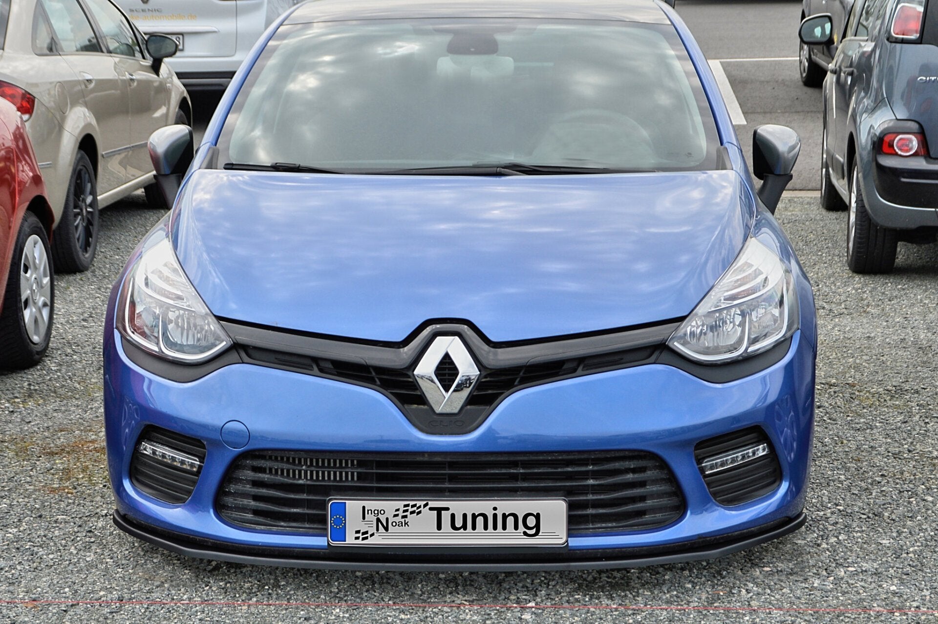 Cuplippe Spoilerschwert für Renault Clio 4 GT Schwarz Glanz