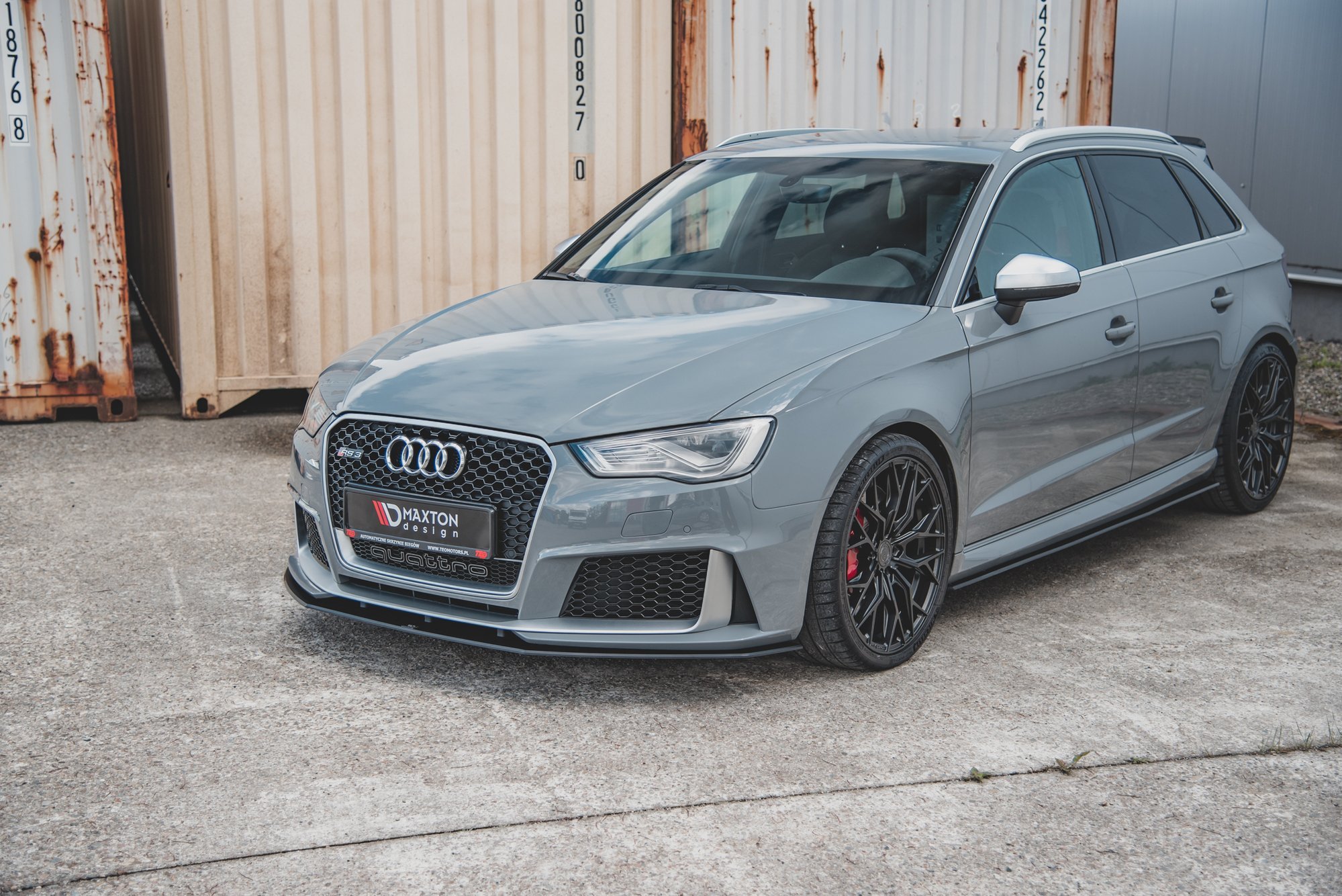 Street Pro Front Ansatz für für Audi RS3 8V Sportback