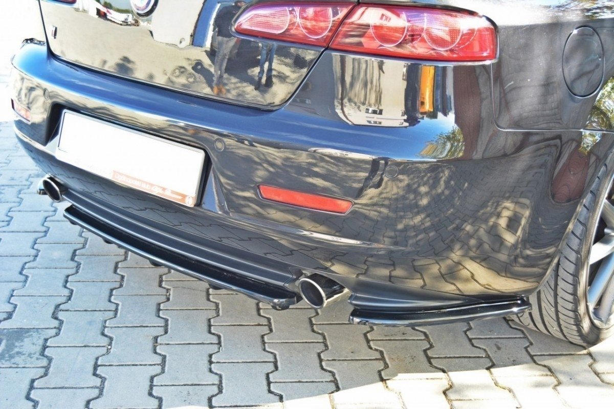 Heckansatz ALFA ROMEO 159 im DTM LOOK schwarz Hochglanz