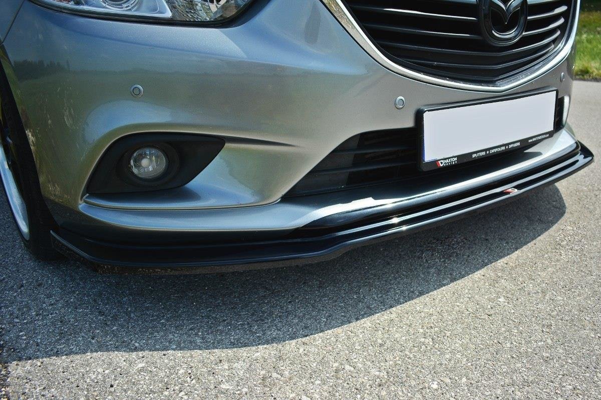 Front Ansatz V.1 für Mazda 6 GJ Mk3 schwarz Hochglanz