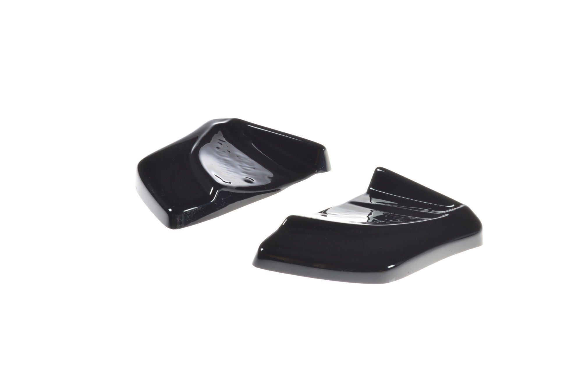 Diffusor Flaps passend für ABARTH 500 Mk1 schwarz Hochglanz