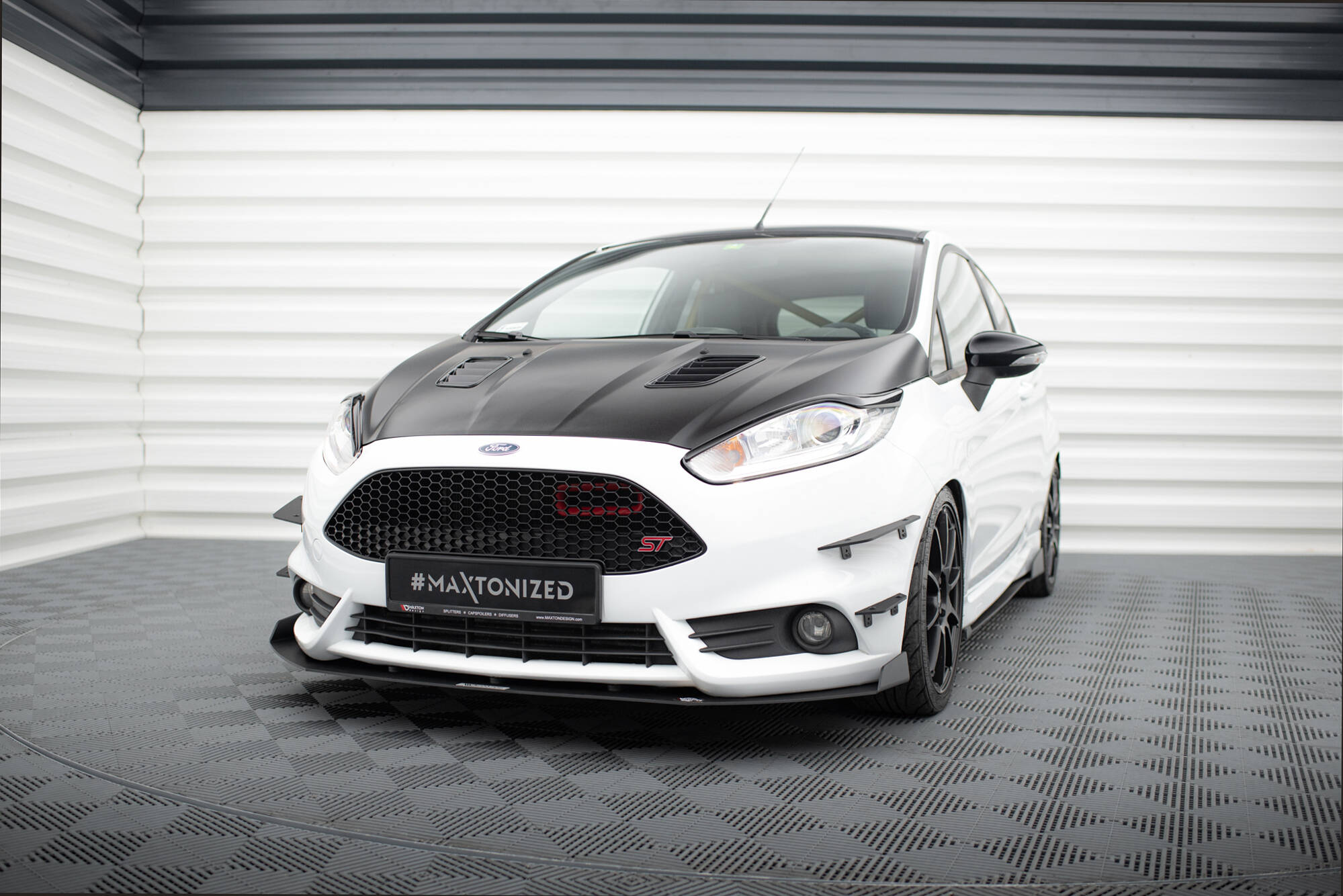 Ailes de pare-chocs avant Canards Ford Fiesta 7 ST Mk7 FL