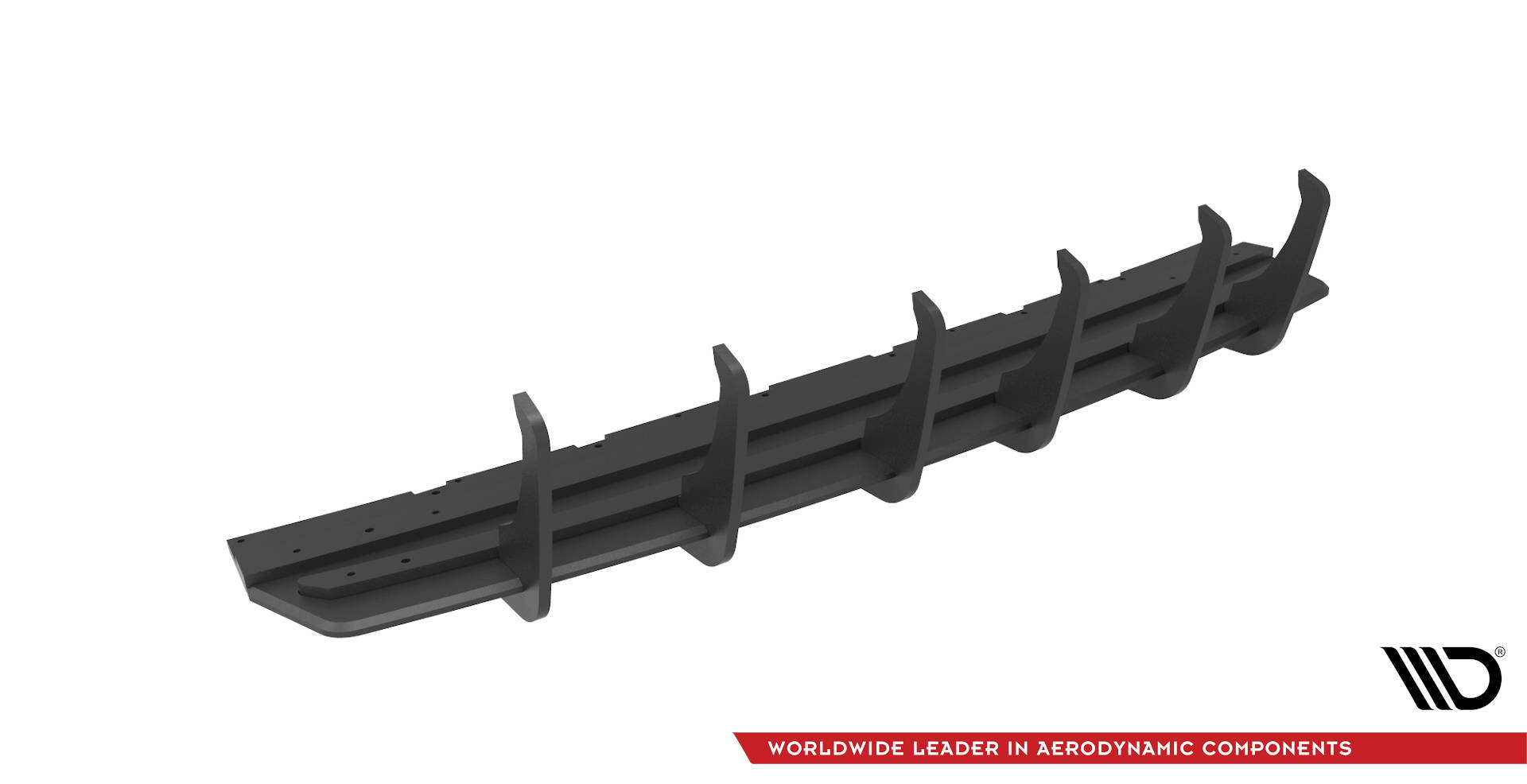 Street Pro Heckschürze Heck Ansatz Diffusor passend für Audi SQ7 /Q7 S-Line Mk2 4M FL ohne AHK ROT