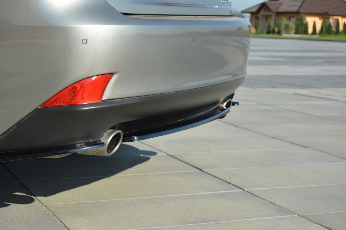 Heckansatz Lexus IS Mk3 T schwarz Hochglanz