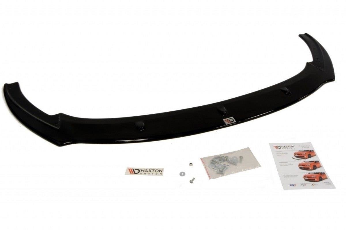 Street+ Spoilerlippe Front Ansatz passend für Seat Ibiza IV CUPRA 6J FL schwarz Hochglanz