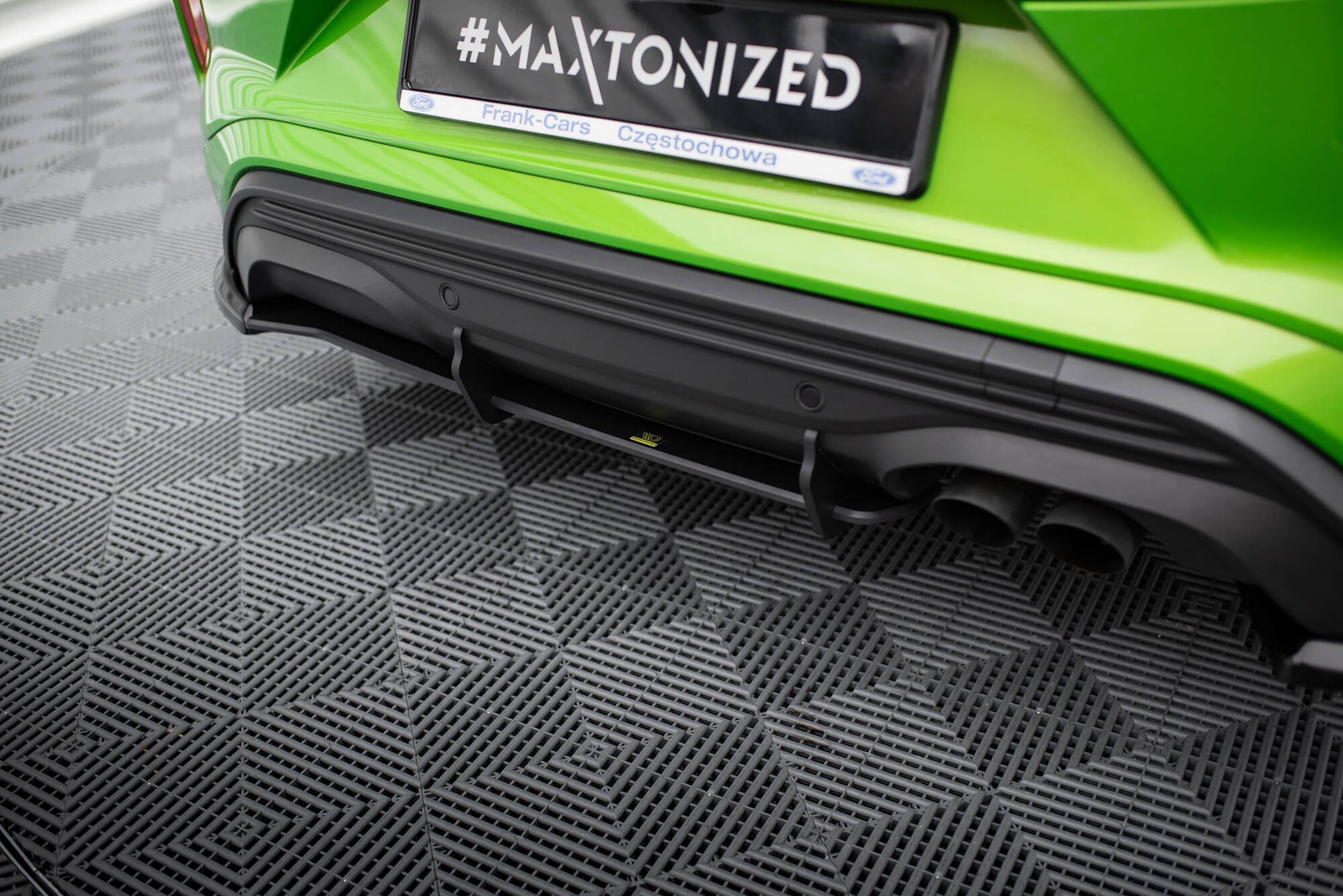 Street Pro Heckschürze Heck Ansatz Diffusor passend für Ford Puma ST Mk1