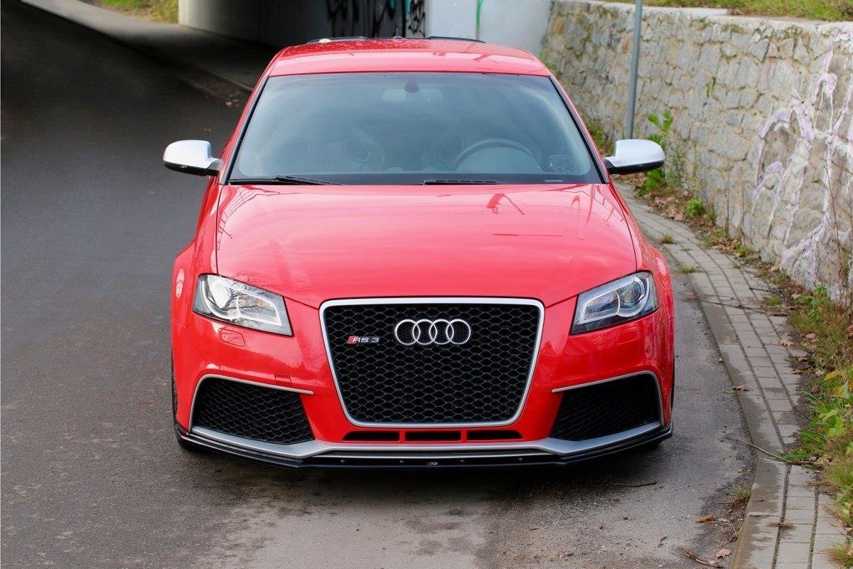 Front Ansatz V.1 für Audi RS3 8P schwarz Hochglanz