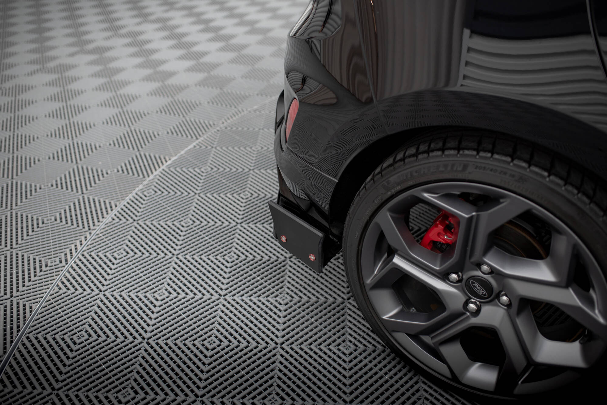 Street+ Heck Ansatz Flaps V.4 passend für Ford Fiesta ST Mk8