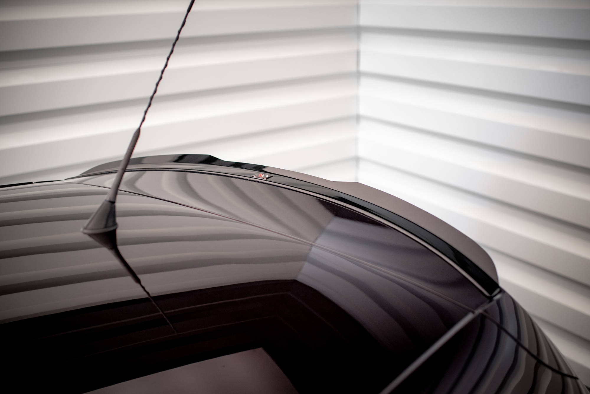 Spoiler CAP für Seat Leon Cupra / FR Mk2 schwarz Hochglanz