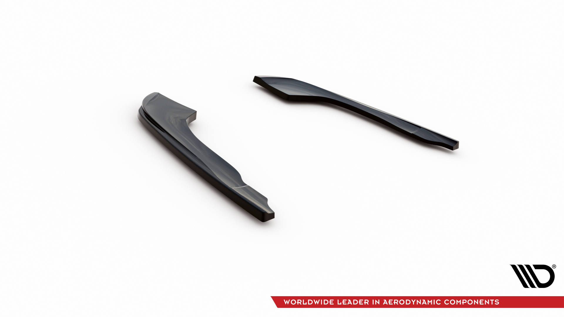 Street+ Heck Ansatz Flaps V.2 passend für Kia Optima Mk4 FL schwarz Hochglanz