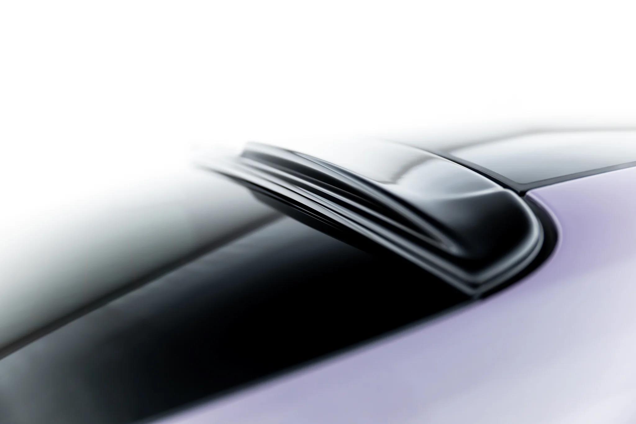 Heckscheiben Spoiler passend für Porsche Panamera 4 / 4S E-Hybrid / 4 E-Hybrid 972 schwarz Hochglanz