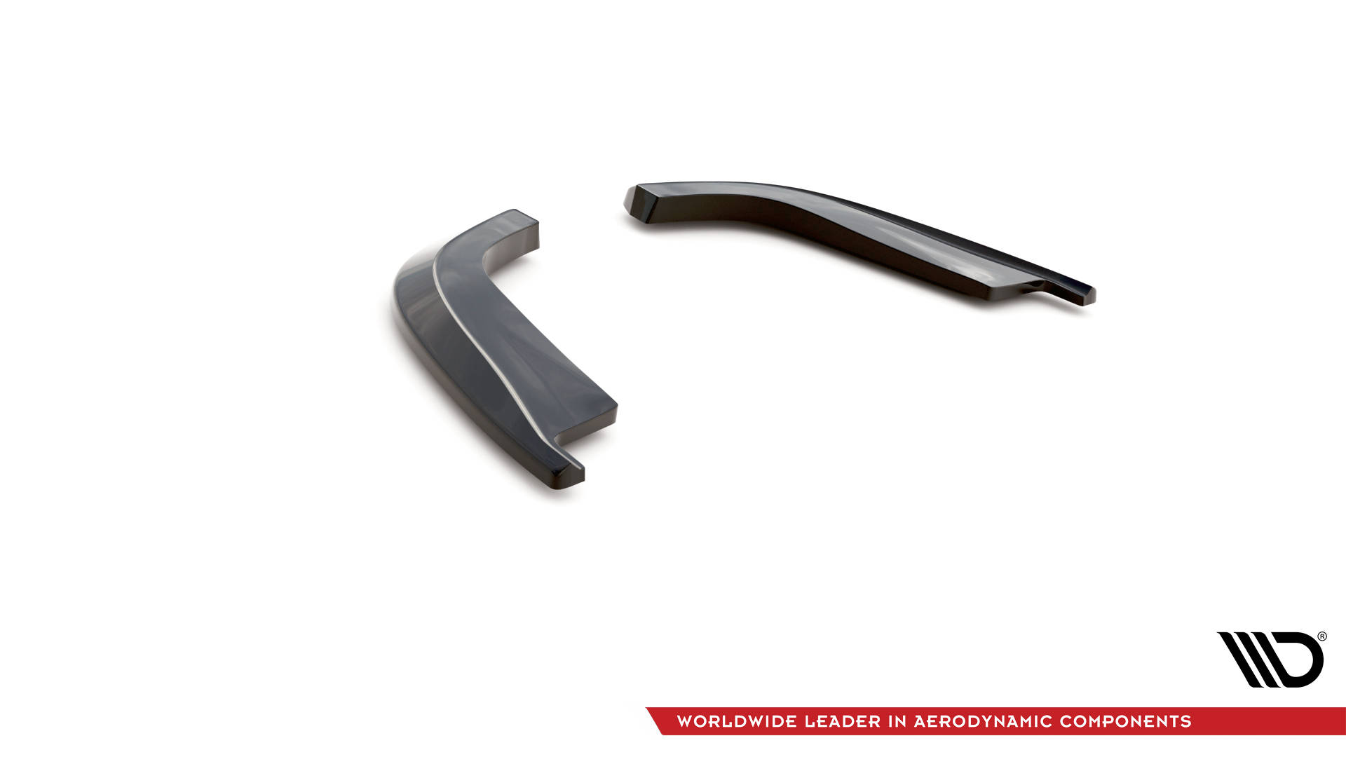 Diffusor Flaps passend für Infiniti G37 Coupe schwarz Hochglanz