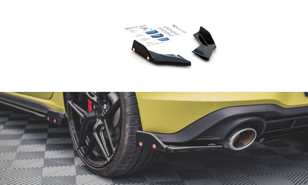 Street+ Heck Ansatz Diffusor + Flaps V.1 passend für VW Golf 8 GTI Clubsport