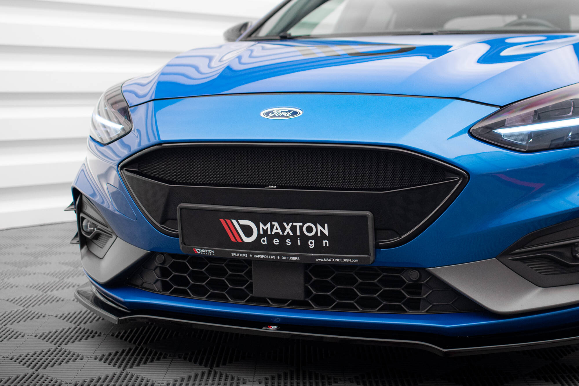 Front Grill Ford Focus ST / ST-Line Mk4 schwarz Hochglanz
