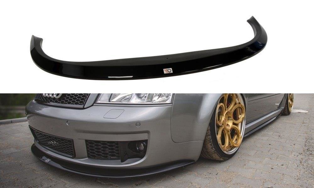 Street+ Spoilerlippe Front Ansatz passend für Audi RS6 C5 schwarz Hochglanz