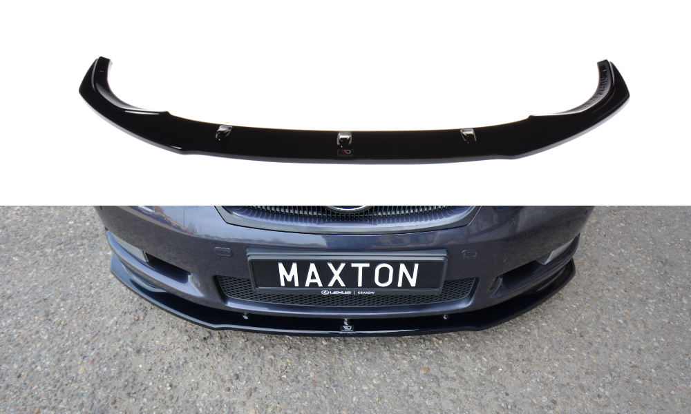 Front Ansatz V.1 für Lexus GS Mk3 schwarz Hochglanz