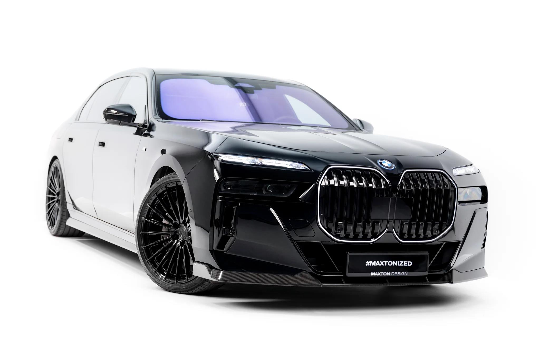Prepreg Carbon Fiber Street+ Spoilerlippe Front Ansatz passend für BMW 7 M-Paket / M760e / i7 M-Paket G70