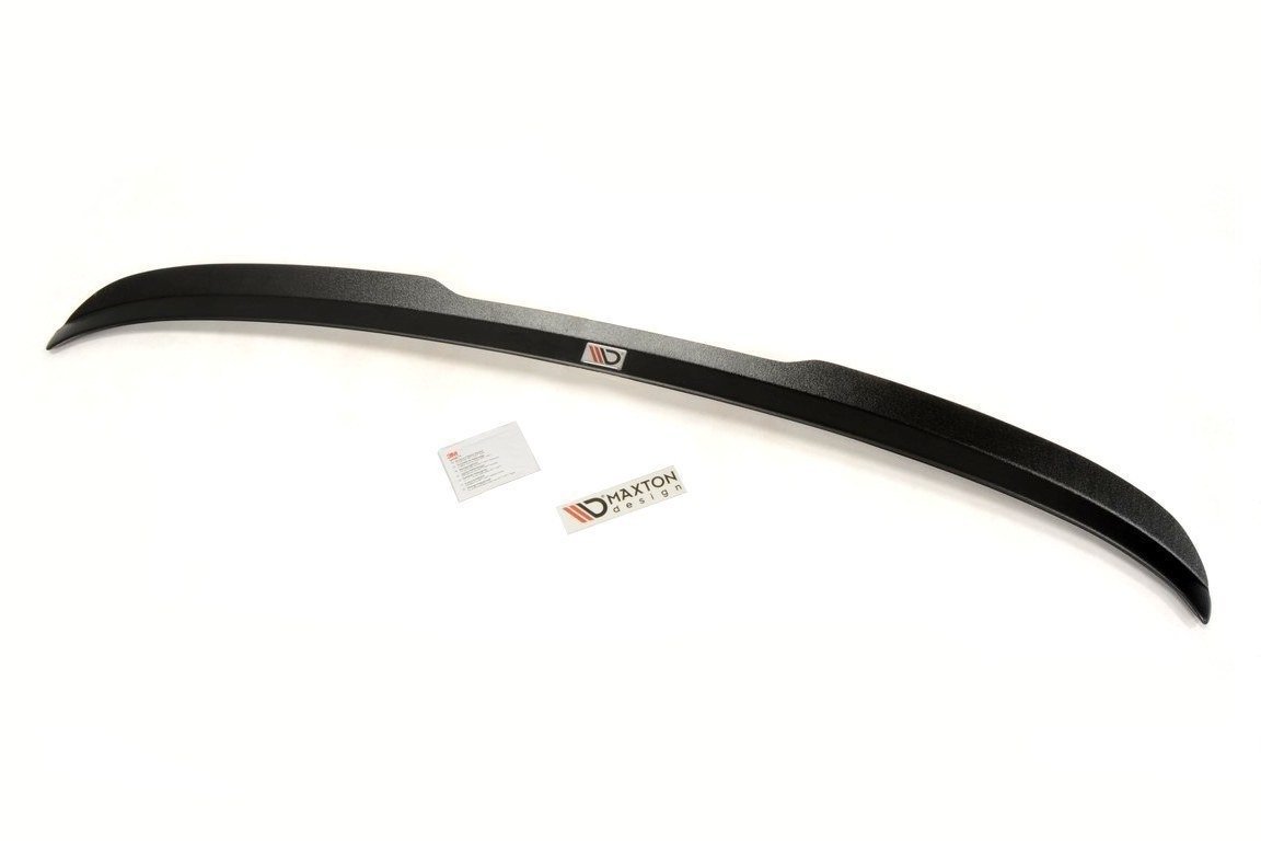 Heck Spoiler Aufsatz Abrisskante passend für Ford Focus ST Mk2 schwarz Hochglanz