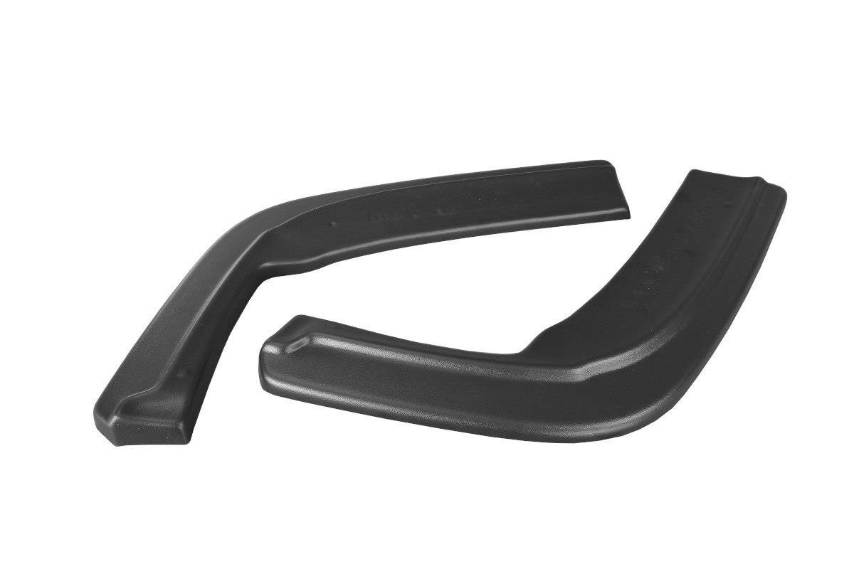 Heck Ansatz Flaps Diffusor für BMW M3 E46 Coupe schwarz Hochglanz