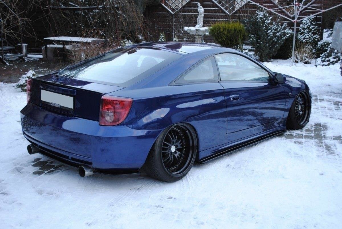 Heckansatz TOYOTA CELICA T23 vor Facelift schwarz Hochglanz