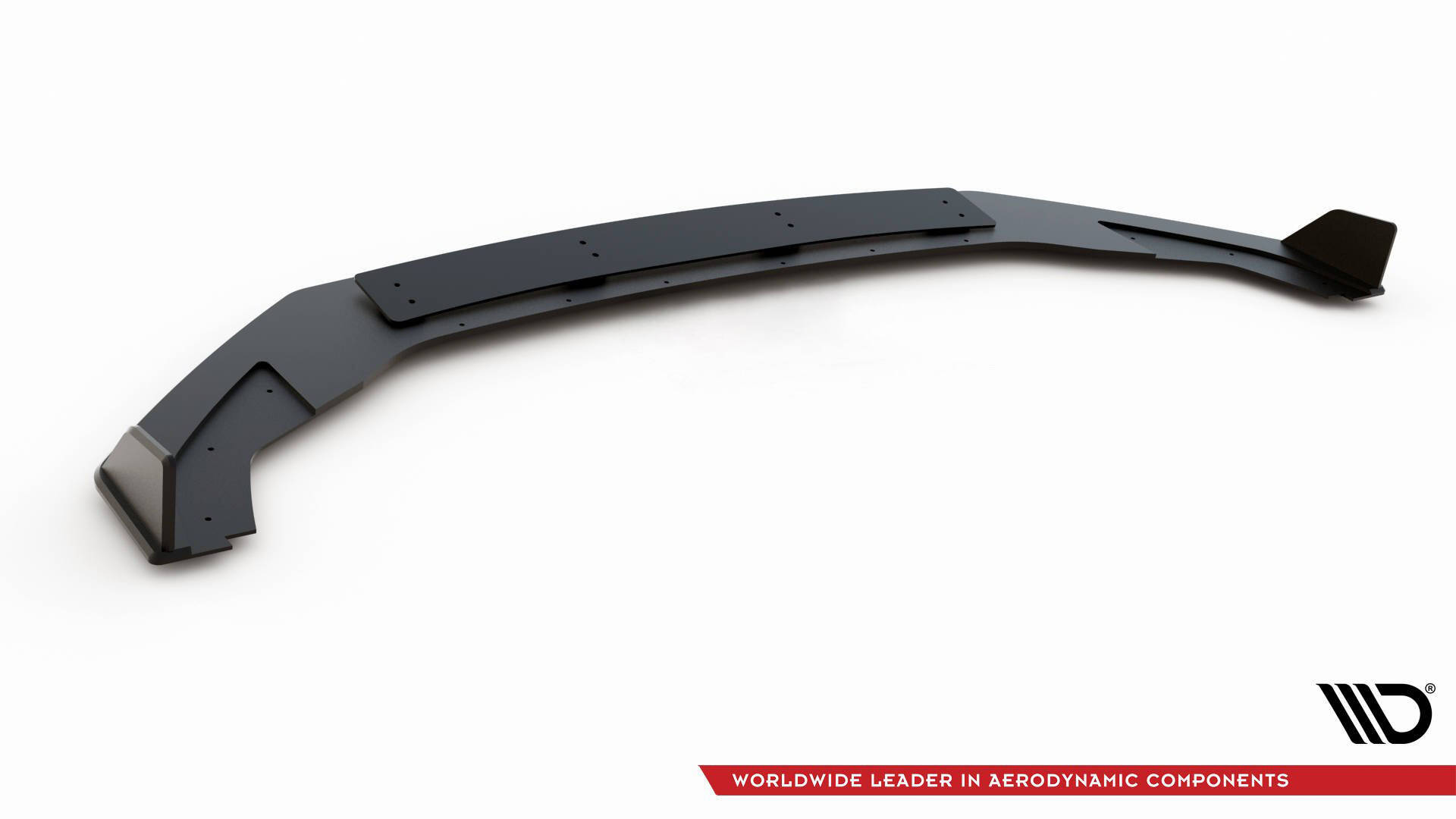 Street Pro Spoilerlippe Front Ansatz V.2 passend für VW Golf 7 R FL rot