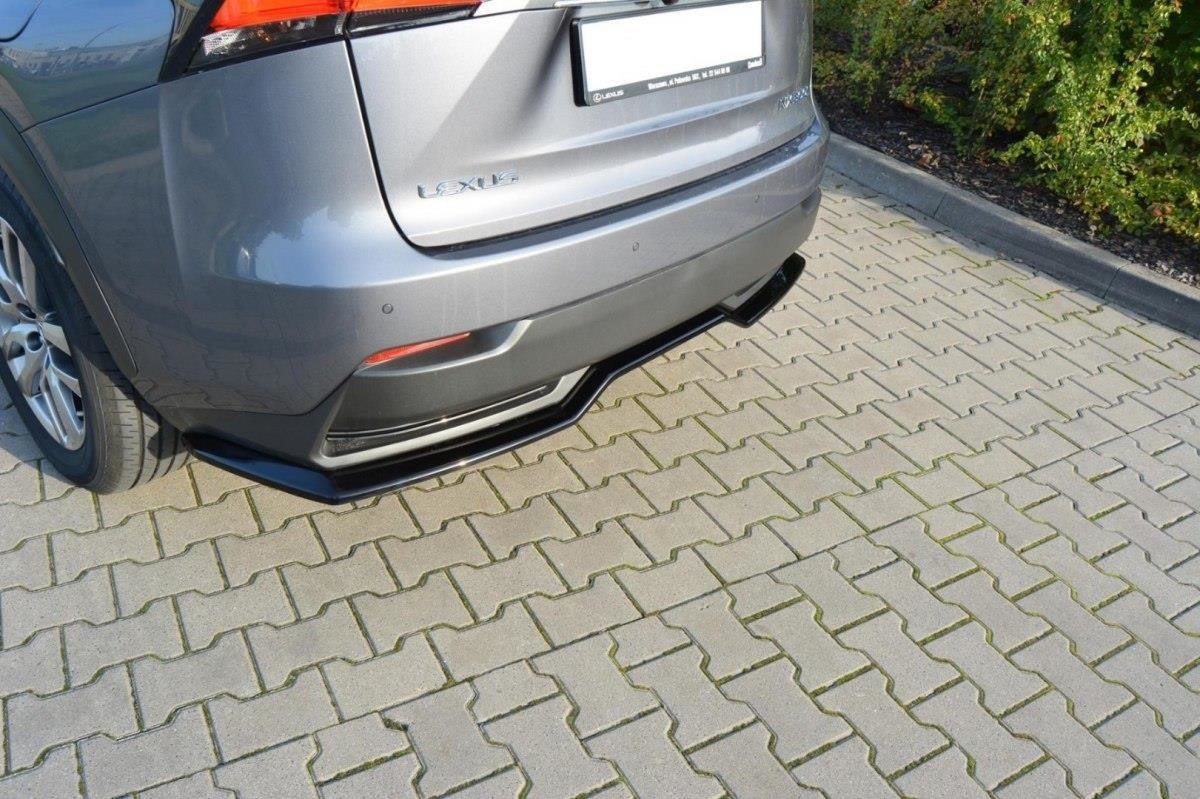 Heckansatz Lexus NX Mk1 H schwarz Hochglanz