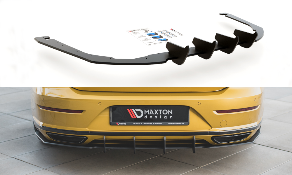 Street Pro Heck Ansatz Diffusor passend für VW Arteon R-Line Limousine / Shooting Brake Mk1