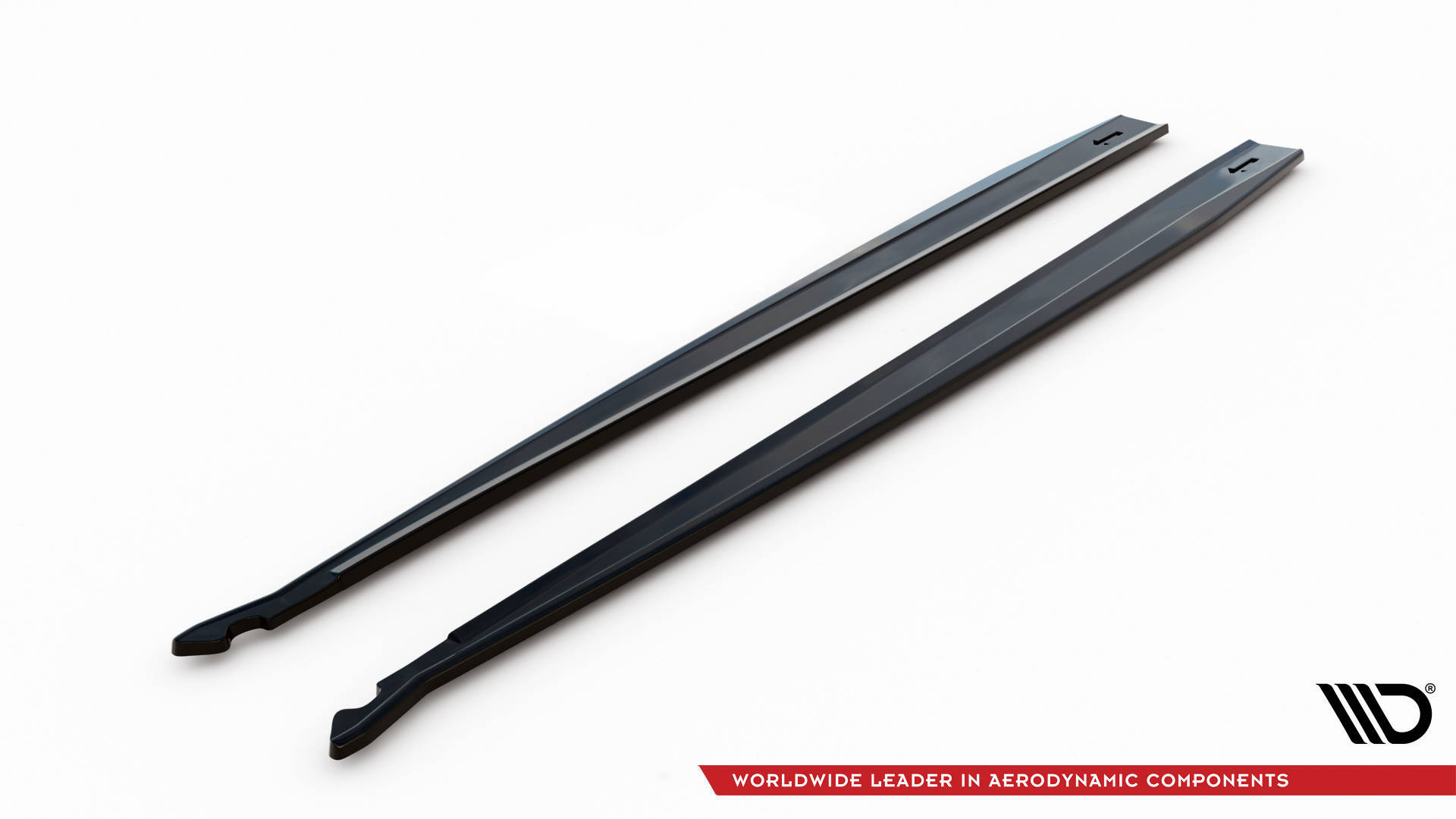 Seitenschweller Ansatz für V.1 für Toyota Supra Mk5 schwarz Hochglanz