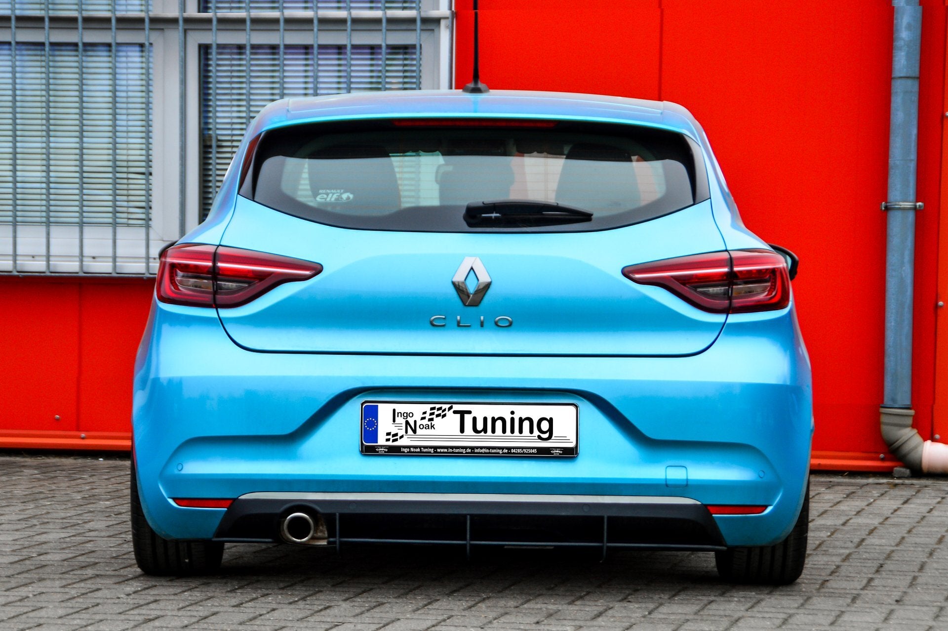 Gefräßter Heckansatz für Renault Clio 5